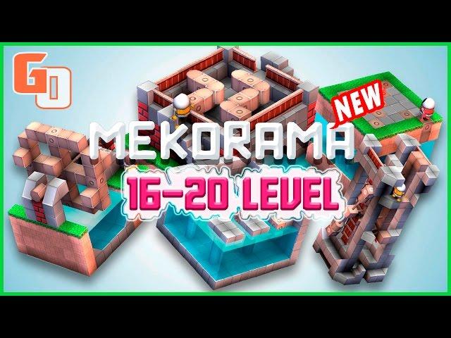 Mekorama walkthrough guide for 16-20 levels/Mekorama прохождение игры с 16-20 уровнь