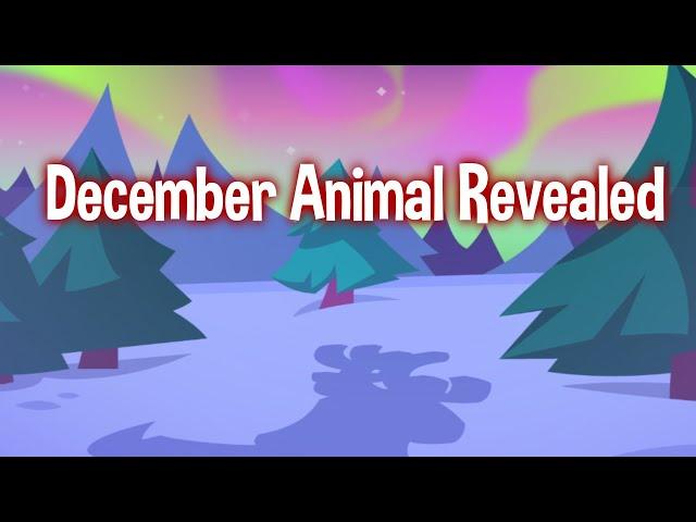 REINDEER COMING TO ANIMAL JAM | DECEMBER UPDATE ANIMAL REVEALED