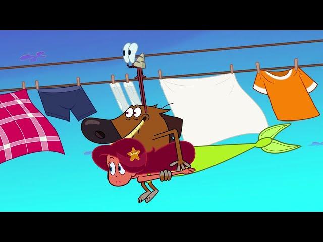 Zig & Sharko | The zip-line (SEASON 3) BEST CARTOON COLLECTION | New Episodes in HD