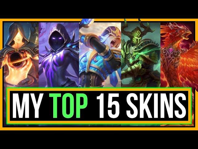 SMITE - My Top 15 Favorite Skins! (2022)