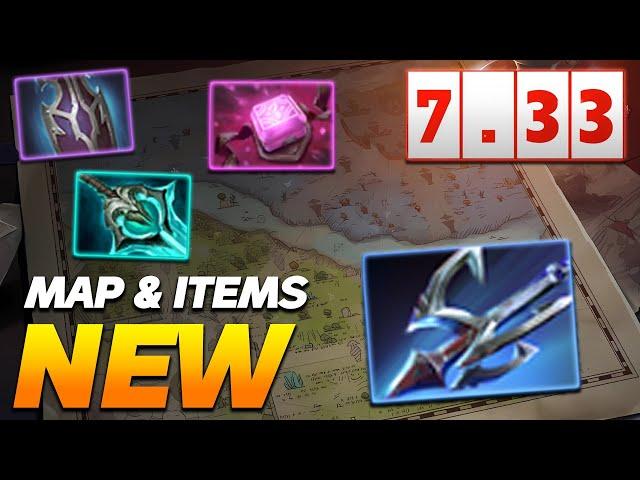 PATCH 7.33 New Map & Items The New Frontiers Update Dota 2