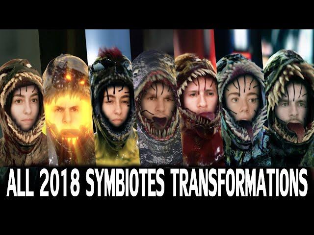 All 2018 JMMates Symbiotes Transformations (We are VENOM) #shorts