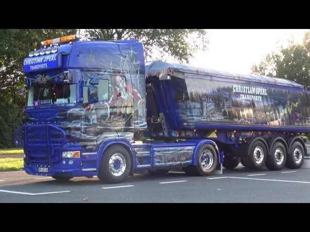 Scania V8 super,special paint de Dark Spirit van Christian Sperl, the new