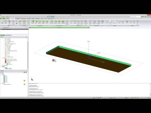 Modeling a Low Pass Filter in Feko Tutorial