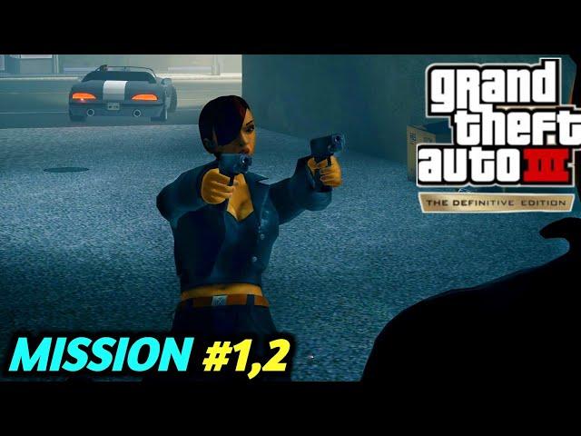 GTA 3 | MISSION #1,2 GIVE ME LIBERTY & LUGI'S GIRLS