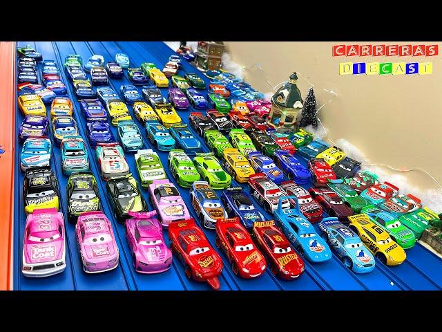 100 CORREDORES PISTON CUP RACERS CAMPEONATO DISNEY CARS DIECAST