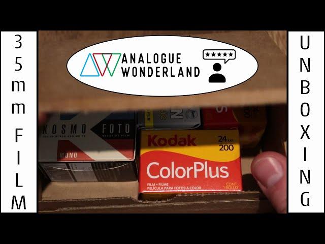 35mm Film Unboxing | Analogue Wonderland Review