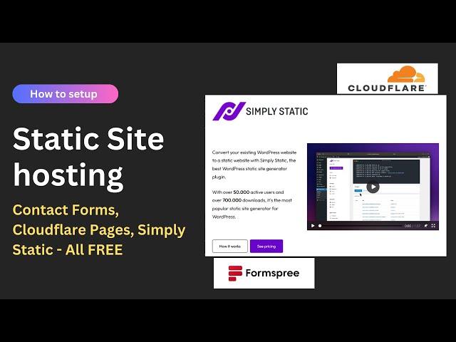 Offload your WordPress site to Free Static Hosting in under 10min with Simply Static