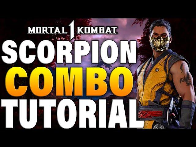 Mortal Kombat 1 Scorpion Combos - Mortal Kombat 1 Scorpion Combo Tutorial