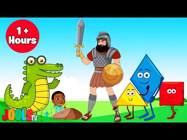 David and Goliath + More Fun Nursery Rhymes and Kids Songs | Jools TV Compilation