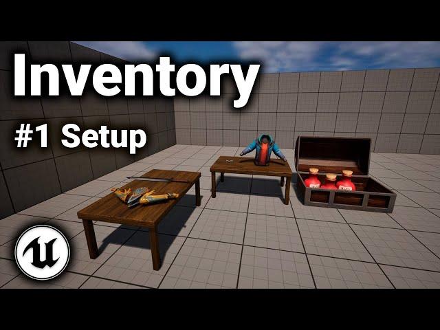 Setup Tutorial (Full Inventory Series Part 1) - Unreal Engine 5.4+