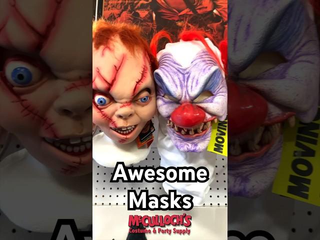 We have some awesome masks! #costume #mask #halloweencostume