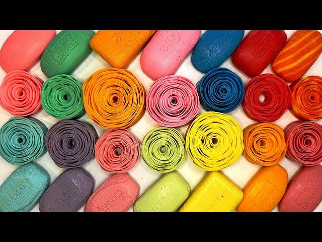 SOAP CUBES! Soap Roses / Asmr Soap Cutting / no talking / Satisfying ASMR Video