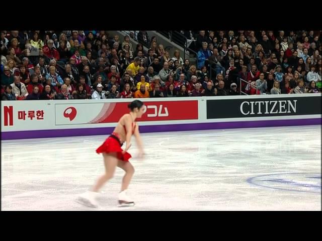 Kaetlyn Osmond - 2013 World Figure Skating Championships - Free Skating - Real HD video