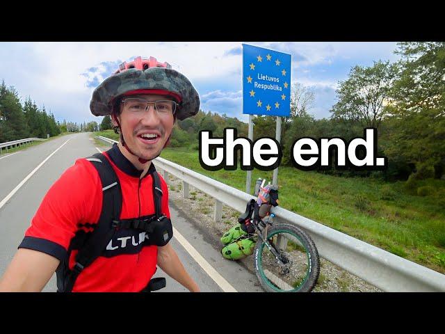 Can I Unicycle Across a Country Using ONLY Hiking Trails? (Finale) Day 20