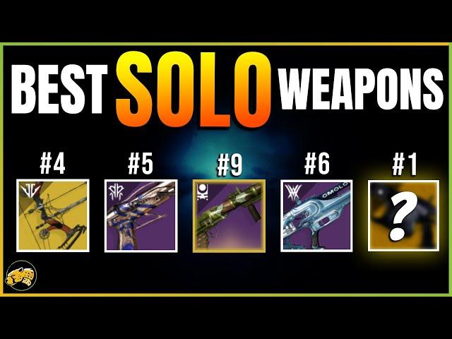 Top Weapons for Solo Players - Solo Dungeons, Solo Lost Sectors, Solo Nightfall - Destiny 2