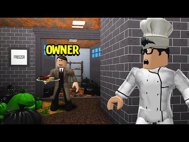 I Worked At A FANCY Restaurant.. But I Exposed The Owner's DISGUSTING Secret! (Roblox Bloxburg)