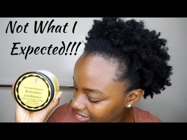 I Tried Kinky Tresses Restorative Conditioner On My 4C Hair | Honest Review & Demo