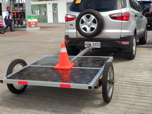 DIY ultralight trailer only 50kg!