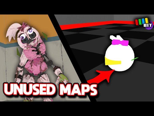 FNAF Security Breach Unused Maps, Minigames & MORE | LOST BITS [TetraBitGaming]