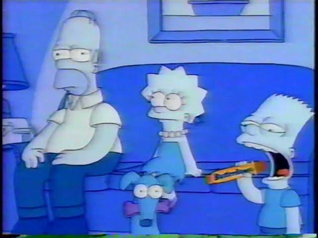 The Simpsons Butterfinger Commercial - The Dog Biscuit (1993)