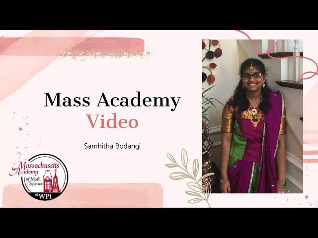 [ACCEPTED] Mass Academy Video Submission