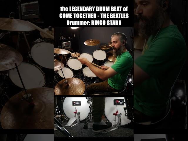 HOW TO PLAY “COME TOGETHER” on drums. THE BEATLES - RINGO STARR