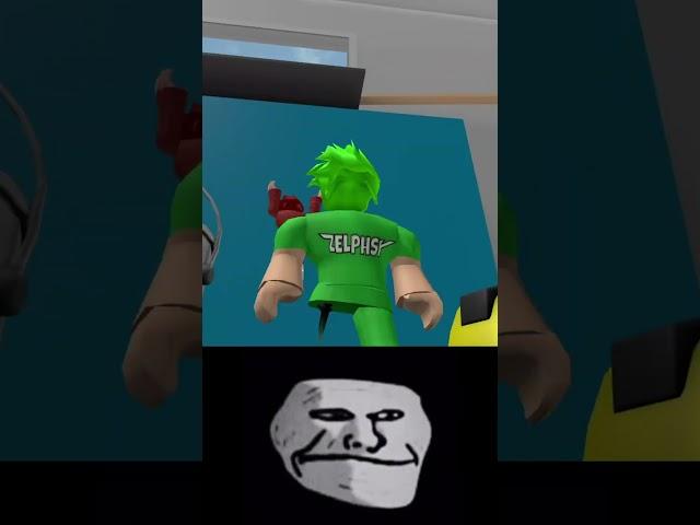 Roblox IQ Moment (Troll Face Meme) #shorts