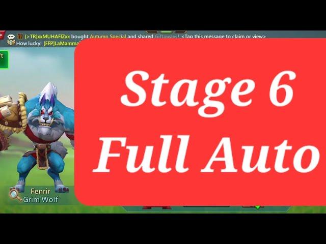 Lords mobile limited challenge bloodlust stage 6 auto|Limited challenge Grim Wolf Stage 6 full auto