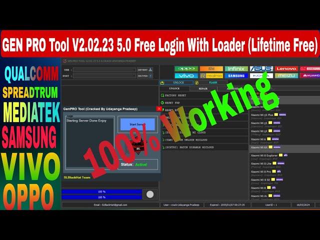 GEN PRO Tool V2.02.23 5.0 Free Login With Loader (Lifetime Free) @GSMCRACKTEAM