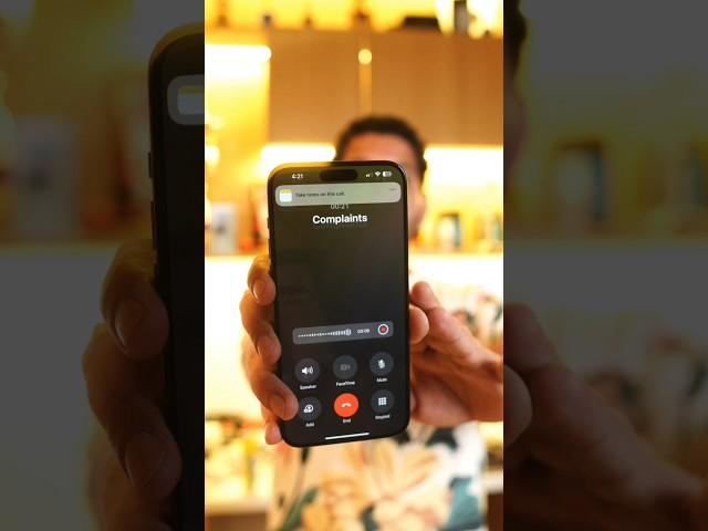  iPhone Call Recording Feature Unveiled With iOS 18.1 Beta! 