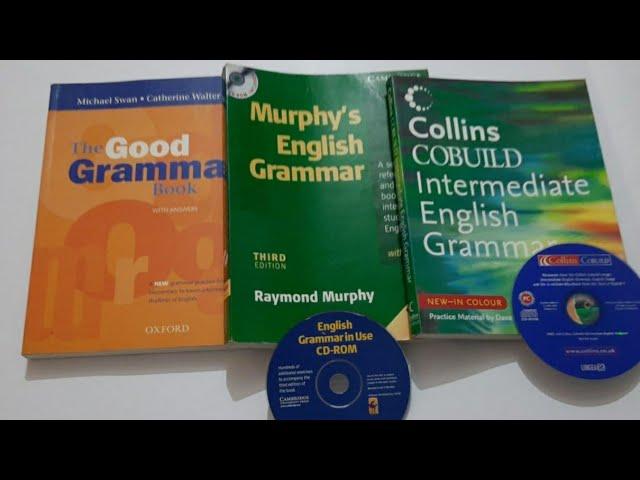 Top 3 English Grammar Books for Self-study | OXFORD, Collins COBUILD, CAMBRIDGE Raymond Murphys Book