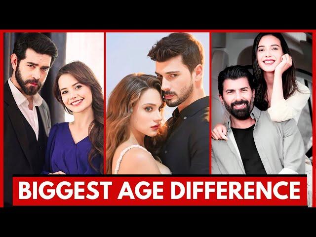 Famous Turkish Celebrity Couples With Biggest Age Gap 2024 | Famous Turkish Actress 2024