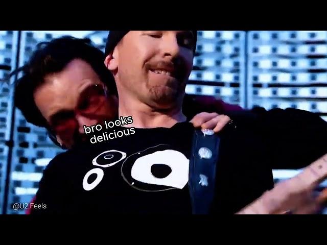 Bono and The Edge best moments U2