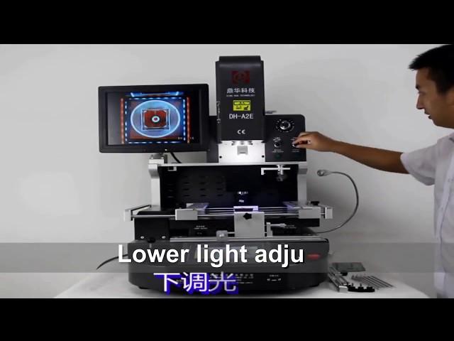 Dinghua DH-A2E automatic bga rework station for computer mobile phone iphone motherboard repair