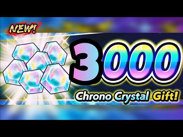 HOW TO GET 3000 CHRONO CRYSTALS FREE IN THE LATEST UPDATE !! [Dragon Ball Legends]