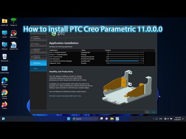 How to install PTC Creo Parametric 11.0.0.0