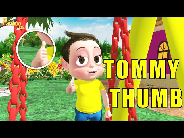 Tommy Thumb Is Up And Tommy Thumb  - Nursery Rhyme Kids Song - Popular Nursery Rhymes - Pankoo Kids