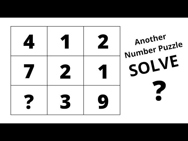 Simple Logic Maths Puzzle Solution | Maths  Puzzles With Answers