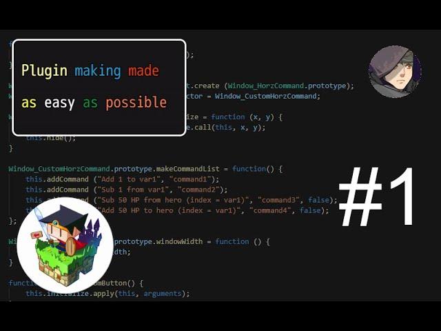 RMMV javascript tutorial #1 - introduction