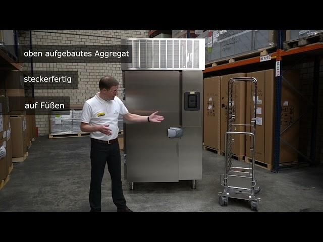 PERFECT MATCH: Schnellkühler / Schockfroster SKF 20 GN 1/1 Rational & iCombi Hordenwagen 20-1/1