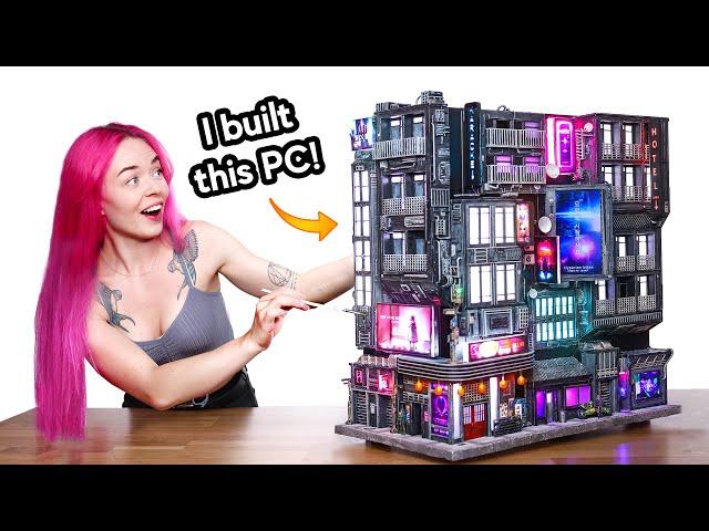 I Built a PC... but it's a Cyberpunk city