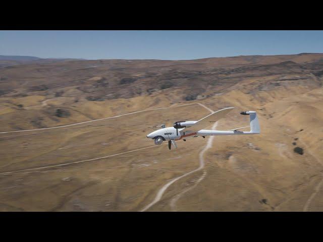 Autonomous vertical take off and landing drone (VTOL)