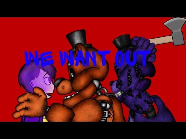 [dc2/Fnaf] We want out ! [Animation by springtrap animator'dc2] full - animation [song by Dagames]