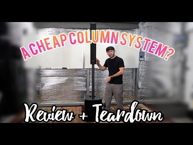 Can A Cheap Column sound System Actually Be Worth It? Review and Teardown!