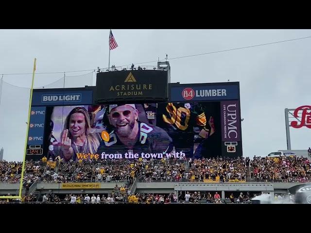 The Steelers Fight Song/Polka from the 1970’s was RE BORN Sunday at Acrisure Stadium