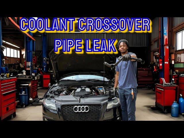 Coolant Crossover Pipe Replacement, Audi B8 S4.