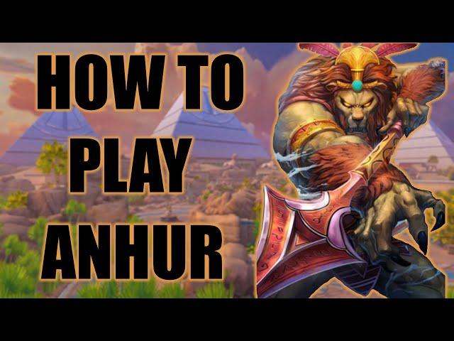 SMITE Anhur Guide Season 9