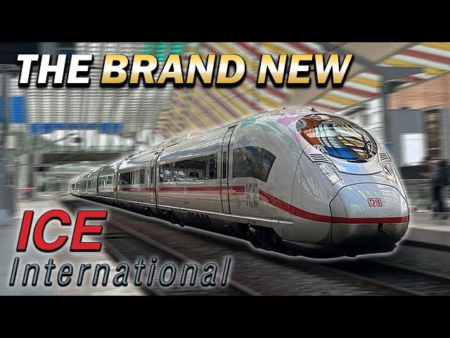 Brussels to Frankfurt at 300km/h on the INCREDIBLE BRAND NEW ICE 3neo!