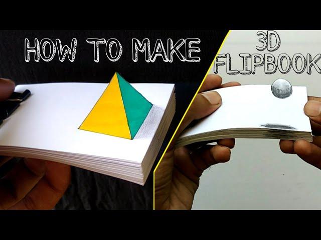 HOW TO MAKE A 3D FLIPBOOK || ANIMATION ||